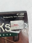Vtg 1990 Bucilla Easy Applique Friendship Sampler Banner Kit 15 x12 5  41150 New