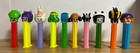 Pez - Garfield  Kermit  Thomas  Kitty  Panda  Lion  Frog  Skunk  