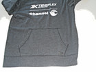 New Era Men s Gray Fleece Pullover Hoodie Shirt Size Large Xtendflex Soybeans