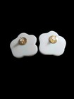 Lee Sands Mop Large Pierced Earrings