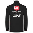 Haas Racing F1 2023 Team Fitted 1 4 Zip Sweater - Black