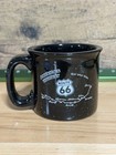      Rare- Coffee Mug Cup Historic Route 66 With Graphic Historic Map      Vtg