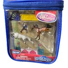 Breyer Mini Whinnies Canadian Rockies Show Jumping Derby Set 2007 New