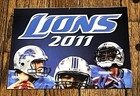 Detroit Lions 2011 Nfl Football Schedule Mini Poster 11x17 Stafford suh johnson