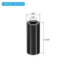 M6 Aluminum Spacers  10 Pcs Metal Spacer Aluminum 1 4  Id X 1 2  Od X 1-1 4  L