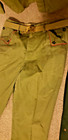 60 s Boy Scouts Senior Uniform Pants Shirt Belt Tie Patches Pins Poquonock Ct