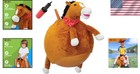 Horse Hopper Ball For Kids - 17in Hippity Hop Jumping Toy For Ages 3-5