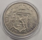 Cyprus Silver 18 Piastres 1907 King Edward Coin Vf-exf