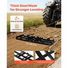 Uimoso Tow-behind Drag Harrow 48 X 20 In For Atvs  Utvs  And Tractors