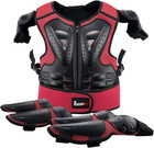 Kids Dirt Bike Gear Motorcycle Armor Protection Jacket With Knee Pads Elbow Pads