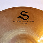 Zildjian Medium Thin Crash 18  S Series Cymbal
