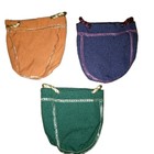3 Crown Royal 50ml Mini Shooter Bags Rare Peach   Blackberry   Green 4 