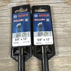 2 Pack New Bosch 5 8  X 12  Sds Plus Concrete Hammer Drill Bit Hc2104 Bulk Price