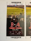 Arizona Diamondbacks Vs Boston Red Sox April 7 2019 - Ticket Stub X2     