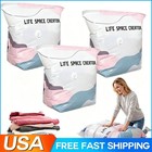 No   pump Vacuum Storage Bags Press   Seal reusable Space Saving Compression Bag