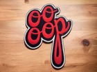 Delta - Sigma - Theta  Oo-oop Embroidered  Patch  3  Inches