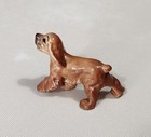 Hr Hagen Renaker Miniature Cocker Spaniel Figurine Has Delivered Newspaper 55-56