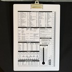 Medical Clipboard W  Calculator  Charts  Graphs   More - Doctor  Nurse Students