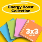 Post-it Super Sticky Notes 3x3  Neon Fizz  24 Pads  2x Sticking Power