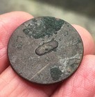 1812 Us Infantry Officer Regiment Flat Button Dug