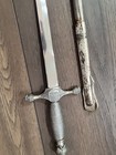 Post Ww2 Era Us Air Force Cadet Sword  Scabbard Rare Zubco Spain Named