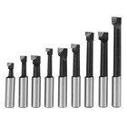 Walfront 2 Boring Head Set 12 Pcs Carbide Bars Mt2-m10 F1-12 50mm Head And 9pcs