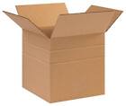 Grainger Approved 55vg51 Pk 25 Shipping Box 10x10x10-6 In 55vg51