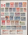 Collection D30 Peru Uruguay Venezuela Mint used Album 8 Pg