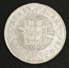 1818 R Brazil 960 Reis Overstruck On 1817 Reales
