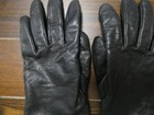 Isaac Mizrahi Women s L Black Leather Gloves Cashmere Lined Winter Warm