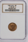 Imperial Russia 1903 Gold Coin 5 Roubles - Ngc Ms 66  older Holder 