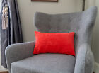Set Of 2 Lumbar Pillow Case Cover Cushion Case 12  X 20   Solid Colors