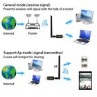 1200mbps Wireless Usb Wifi Network Adapter Dual Band 2 4   5ghz W antenna For Pc