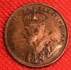 1915 Canadian Large Cent
