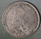 1763 Wurzburg Silver 20 Kreuzersadam Frederick Of Seinsheim