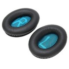 2pcs Replacement Ear Pads Cushion For Bose Qc15 Qc25 Ae2 Ae2i Qc2 Black