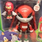 New Sonic The Hedgehog Giant Metal Knuckles Vs Knuckles Figure Jakks Sealed