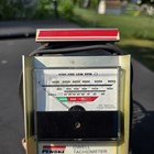 Vintage Penske Dwell Tachometer 4 6 8 Cylinder Engine Tune-up Tester Sears 21014