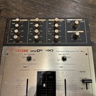 Vestax Pmc-05 Pro Vintage Dj Mixer Champagne Gold Japan Tested Working Unit