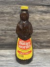 Vintage Mrs Butterworth s 36oz 11  Glass Syrup Bottle Lot Original Cap   Label 