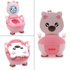 3d Bear Potty Training Seat Toilet Chair Infant Toddler Kids Bathroom Trainer