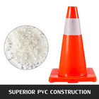 20pcs Traffic Safety Cones 18  Pvc Parking Cones For Roads Construction Warning