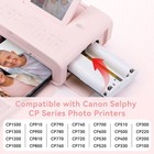 Canon Selphy Cp1200 Cp1300 Cp1500 4x6 108 Sheet Color Ink Paper Set Kp-108in Lot