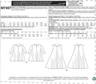Mccalls 7407 Sewing Pattern For Misses Swing Flare Dress  Tunic Top Size  6-14
