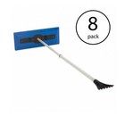 Snow Joe Car Windshield Ice Scraper   Telescoping Brush Snow Broom Tool  8 Pack 