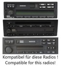 Bluetooth Music Adapter Bmw E36 Z3 C43 Cd43 Be2450 Be2455