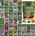 Ultimate Medicinal Herb Seeds Variety Pack     36 Heirloom Non-gmo Healing Herb   