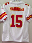       tariffs    Free  Youth s Patrick Mahomes  15 Chiefs Fuse White Stitched Jersey 
