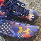Youth Boy   s Under Armour Ua Spotlight 4 Usa Football Cleats Freedom Size 5 Y New