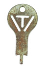 Key Vintage Paper Towel Toilet Paper Soap Dispenser Key